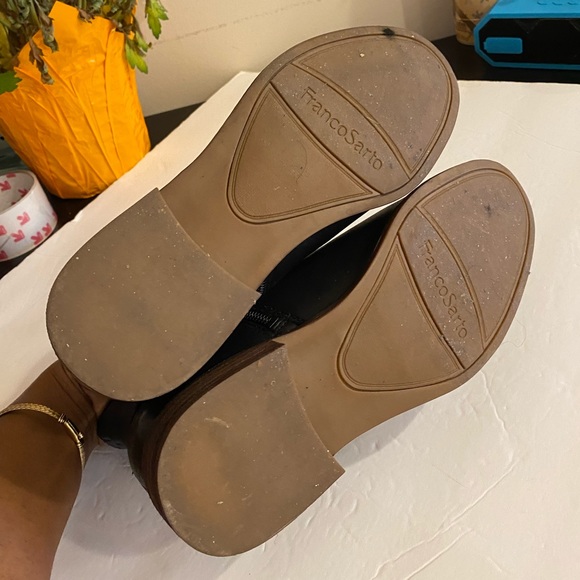 Franco Sarto Horrace Black Leather Bootie - Picture 8 of 11